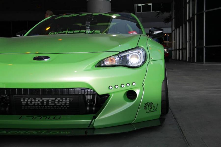  Subaru BRZ RocketBunny by Impressive Wrap 2014 года  (фото 4 из 16)